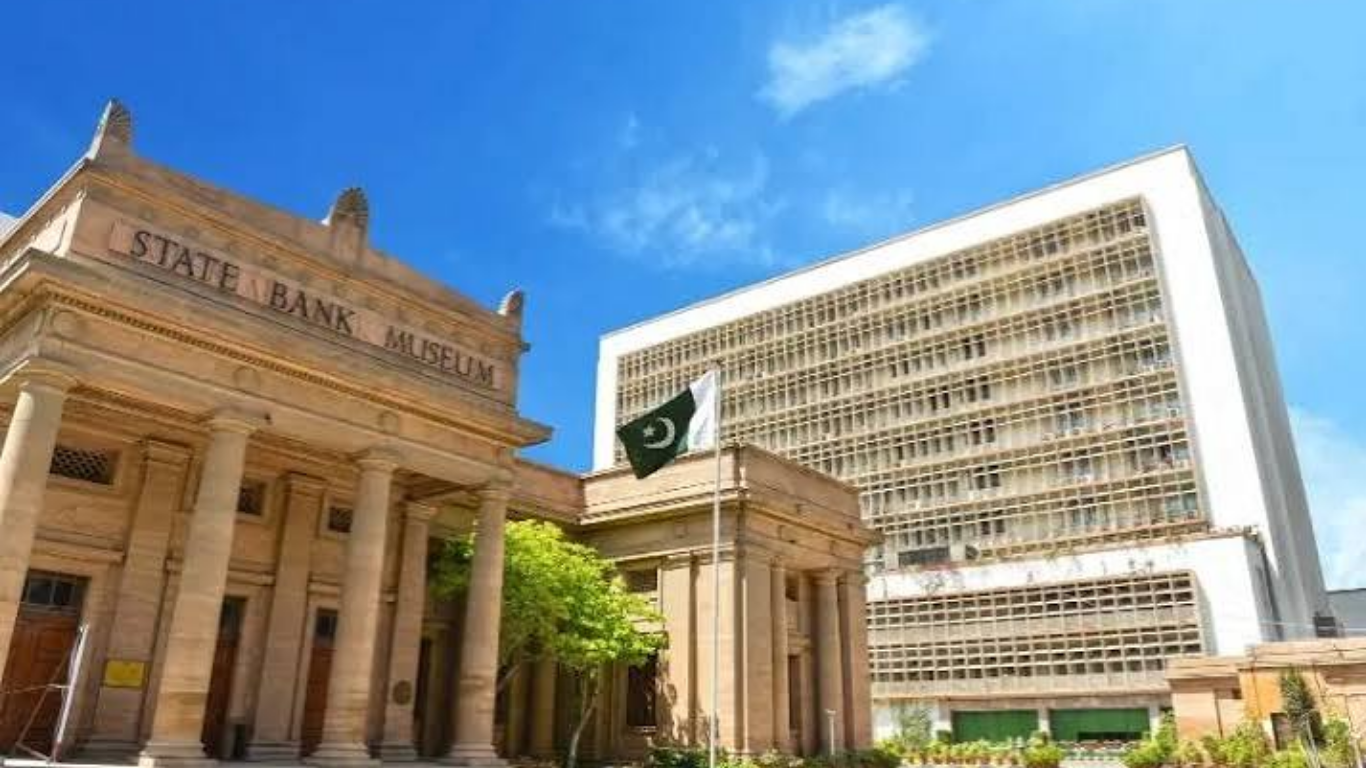 State Bank of Pakistan Governor Jameel Ahmad discussing the monetary policy decision.