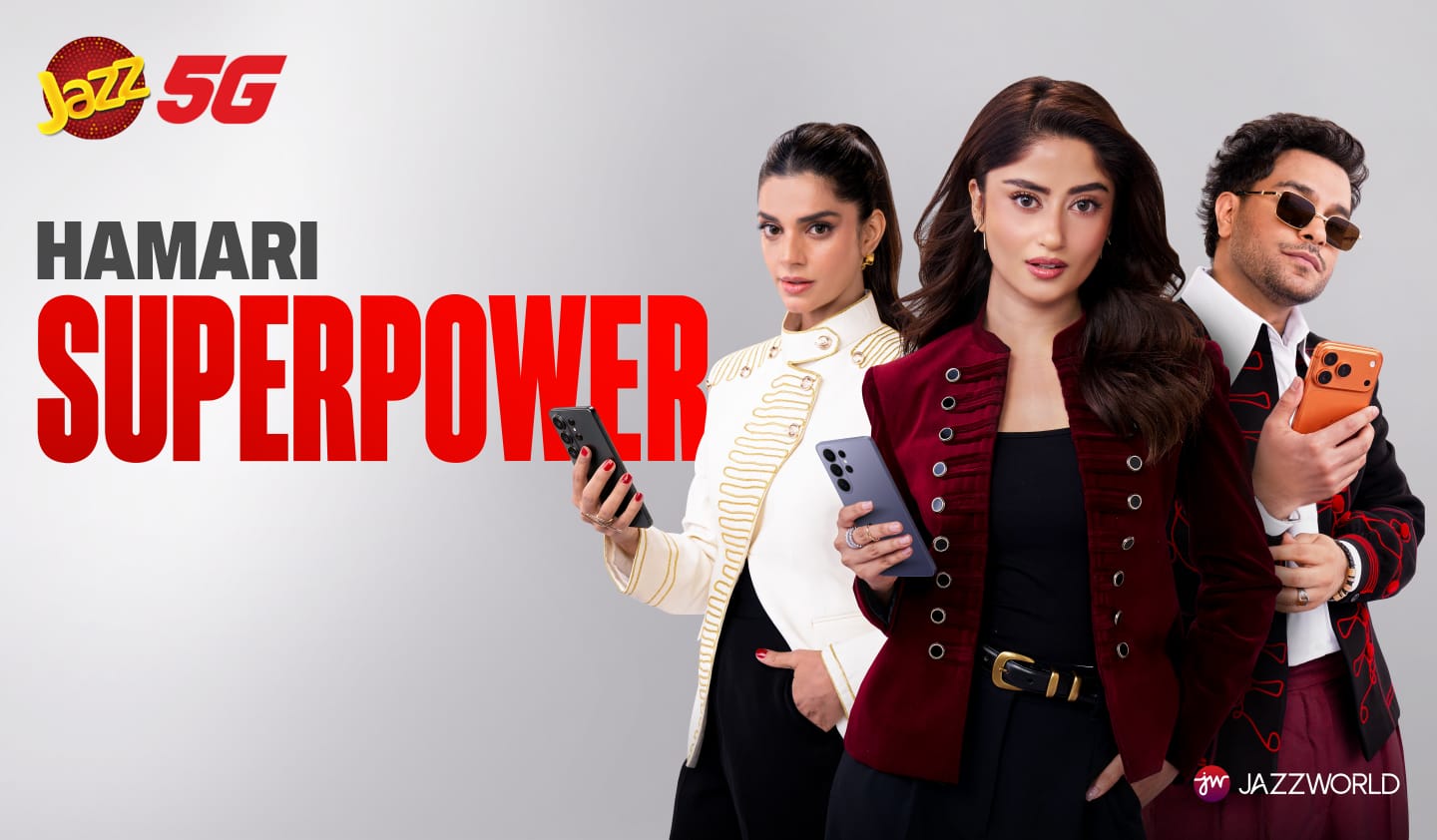 Jazz launches Hamari Superpower 5G campaign in Pakistan highlighting customer choice and expanding 5G network