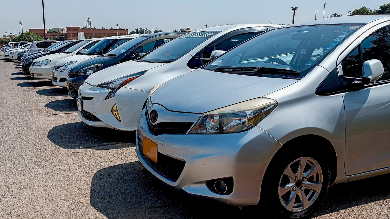 Used cars in Pakistan as imports surge from 48 vehicles in May to 2,276 in September 2026