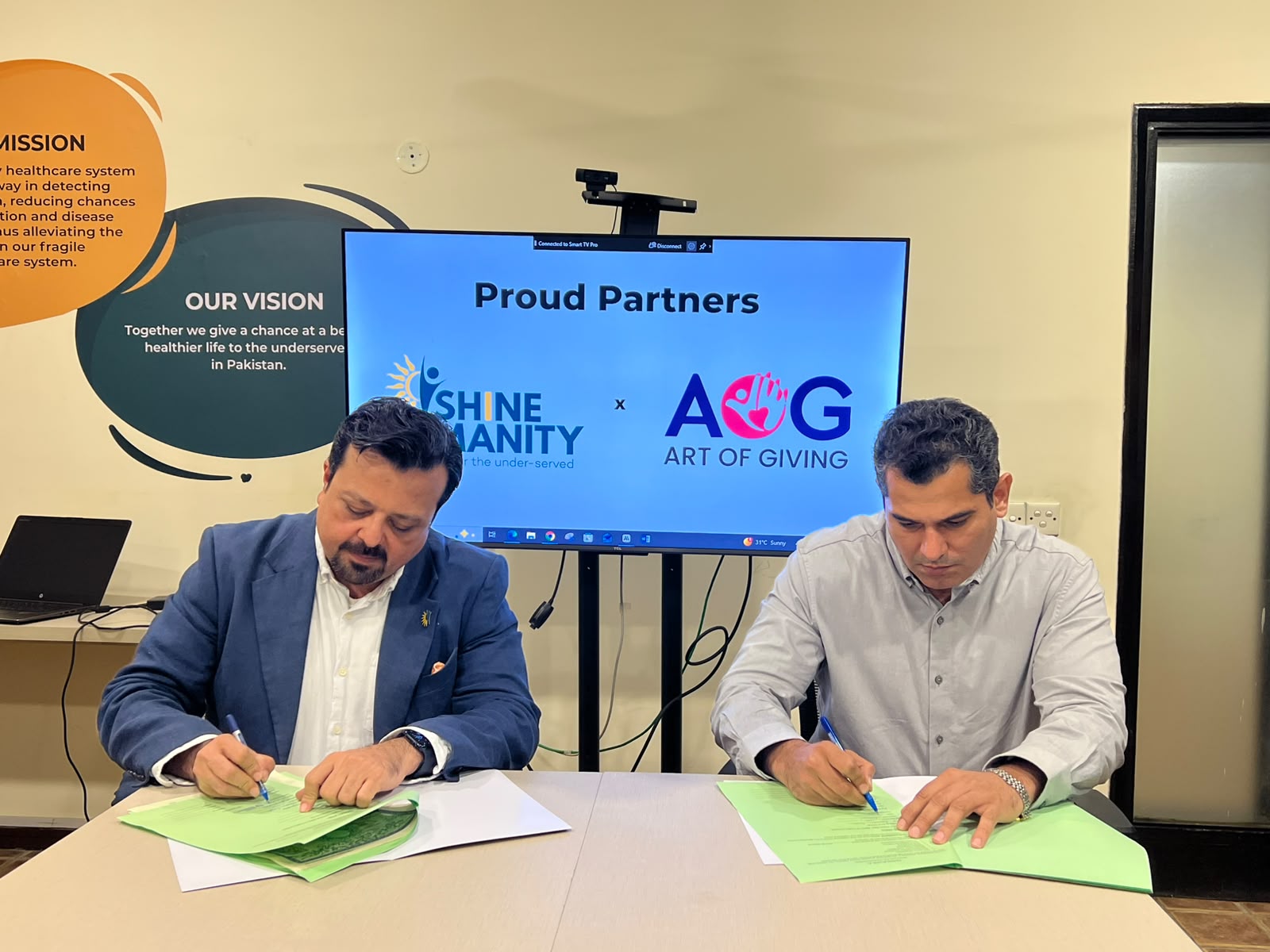 SHINE Humanity Partners with Art of Giving to Support Rural Healthcare in Pakistan