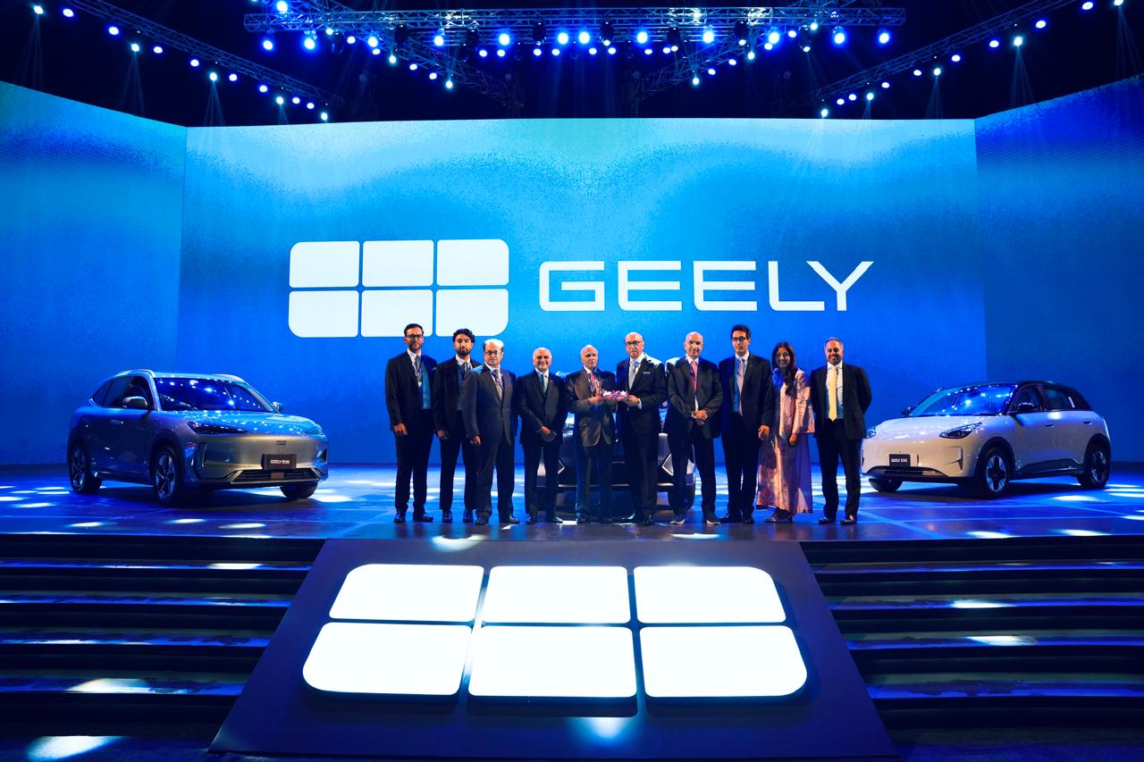 Geely EX2 electric hatchback, EX5 electric SUV and Starray EM-R range-extended electric vehicle introduced in Pakistan by Bestway Group.