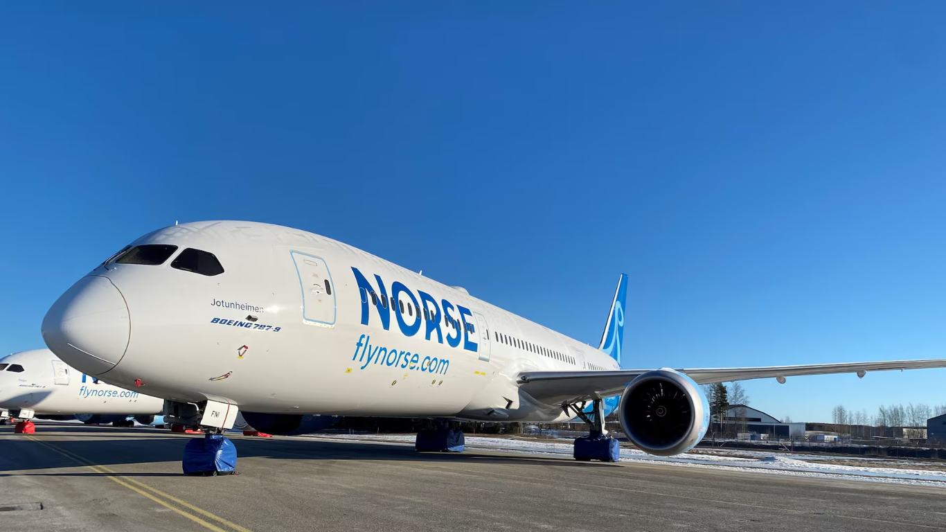 Boeing 787-9 Dreamliner aircraft to be leased by Norse Atlantic Airways to Pakistan International Airlines from November 2026.
